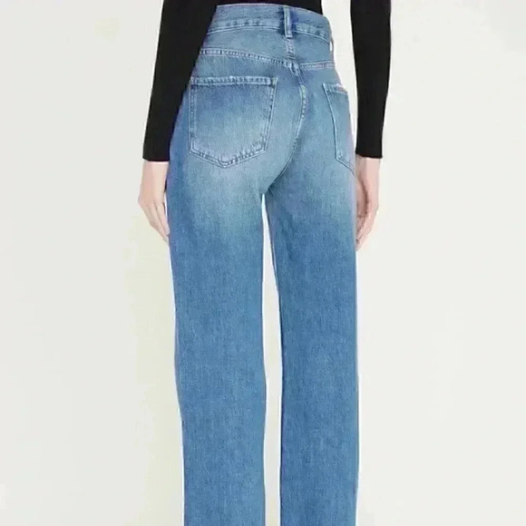 Frame Le Pixie Jane High Waist Straight Leg Trouser Jean - Picture 3 of 11